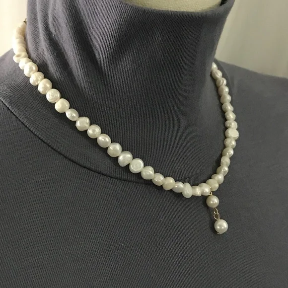 The Princess Bride Buttercup Natural Pearls Pearl Drop Necklace Handmade Replica - Picture 9 of 15